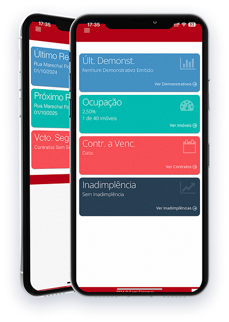 mockup aplicativo plazza imóveis